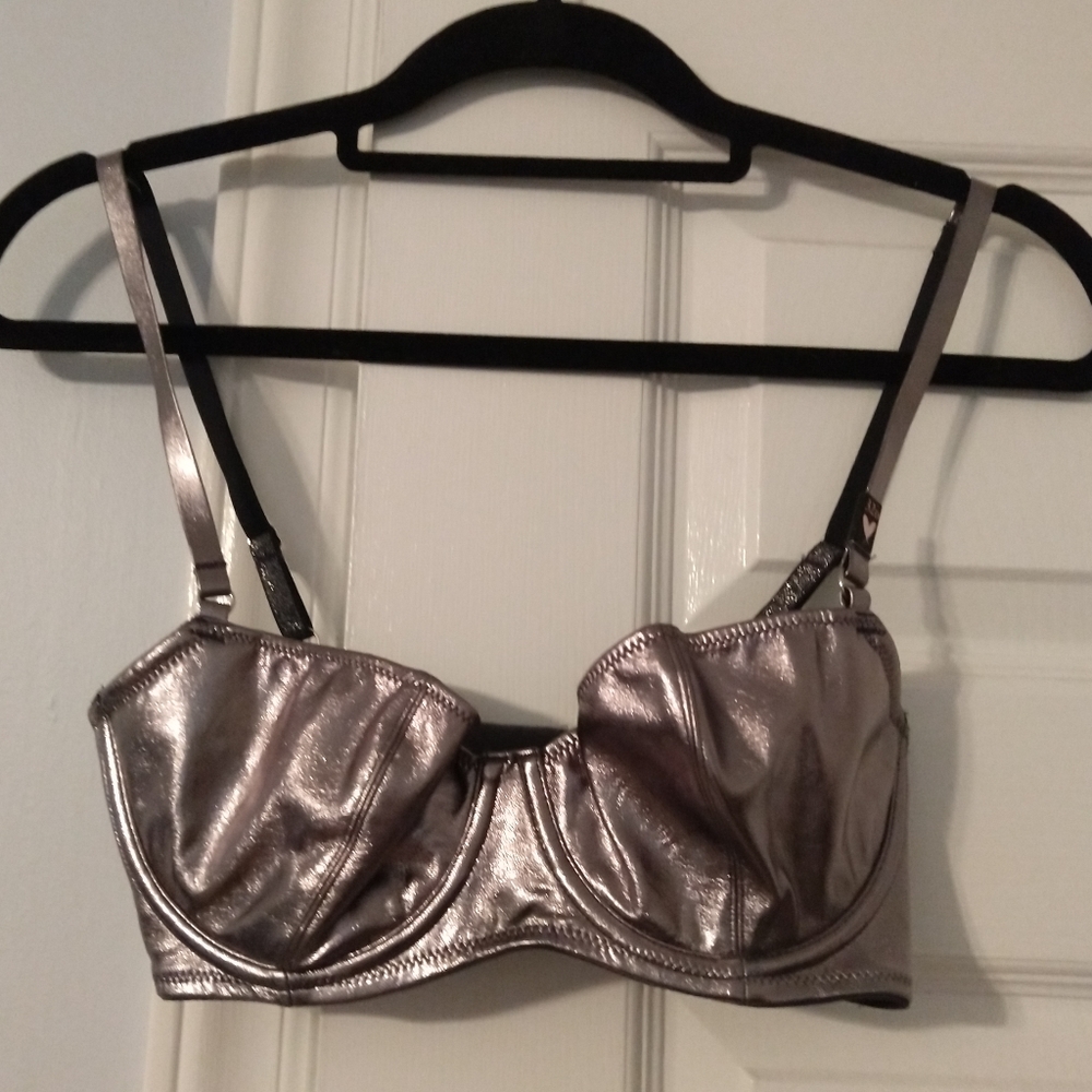 NWT! Silver Dream Angels Push-Up Bra